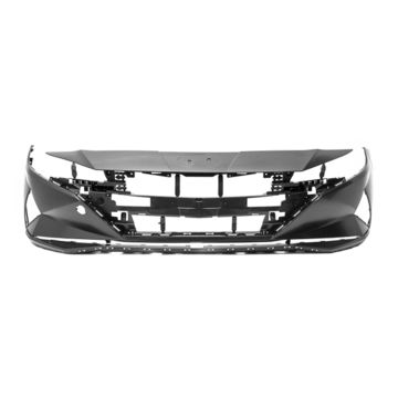 Bumper Cover Front w/o Radar Cruise Control Primed Korea Built for Hyundai Elantra Preferred SE Essential SEL Preferred Hybrid Blue Hybrid 2021-2023