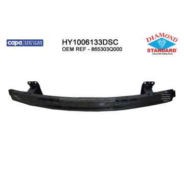 Bumper Cover Reinforcement Front CAPA for Hyundai Sonata Limited 2.0T 2.0T Limited GL SE GLS 2011-2014