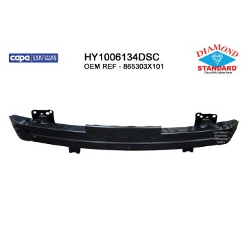 Bumper Cover Reinforcement Front CAPA for Hyundai Elantra Sedan 2011-2013
