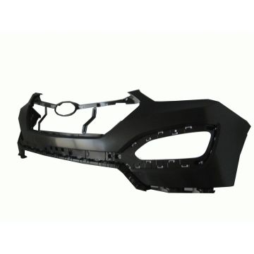 Bumper Cover Front Upper w/o Parking Assist Primed for Hyundai Santa Fe Sport 2013-2016