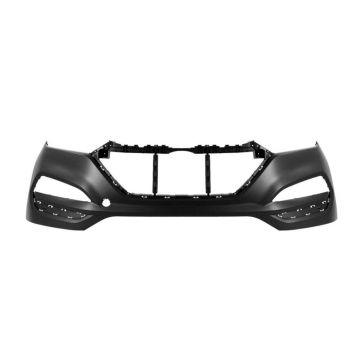 Bumper Cover Front Upper Primed CAPA for Hyundai Tucson 2016-2018