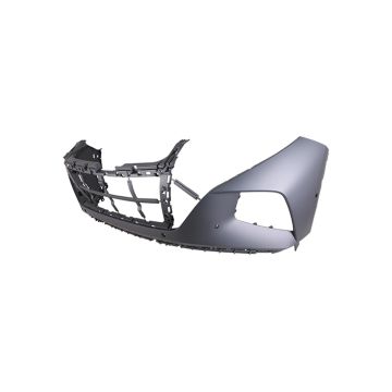 Bumper Cover Front Upper w/Parking Sensors w/Skid Plate Primed Korea Built CAPA for Hyundai Tucson Limited Preferred Limited Hybrid Ultimate Hybrid Luxury Hybrid 2022-2024