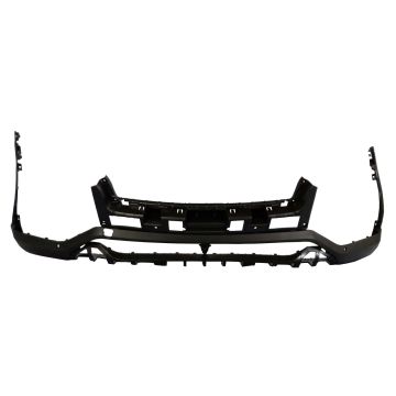 Bumper Cover Front Lower w/Park Assist Sensors Textured CAPA for Hyundai Palisade Luxury SEL 2020-2022