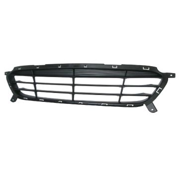 Bumper Cover Grille Front To 10-15-13 CAPA for Hyundai Accent Hatchback Sedan 2012-2014