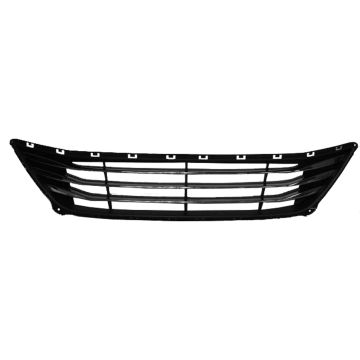 Bumper Cover Grille Front Black Bars Korea Built for Hyundai Elantra Sedan 2014-2016