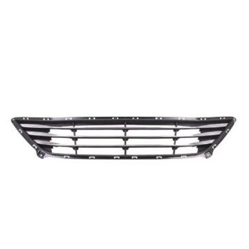 Bumper Cover Grille Front Black Bars USA Built for Hyundai Elantra 2014-2016