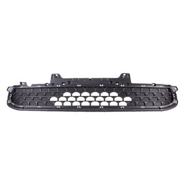 Bumper Cover Grille Front w/o Fog Lamps Black CAPA for Hyundai Kona SE SEL 2022-2023