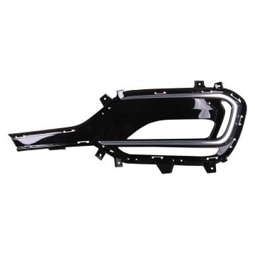 Bumper Insert Front Left Fog Lamp Bezel w/Fog Lamps CAPA for Hyundai Santa Fe Sport 2017-2018