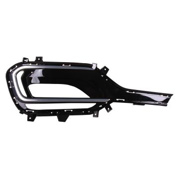 Bumper Insert Front Right Fog Lamp Bezel w/Fog Lamps CAPA for Hyundai Santa Fe Sport 2017-2018
