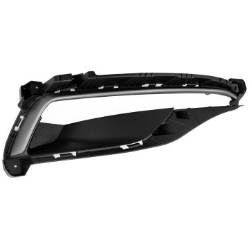 Bumper Insert Front Right Outer Grille Cover w/o Auto Cruise for Hyundai Sonata Sport Sport 2.0T Sport Tech 2015-2017