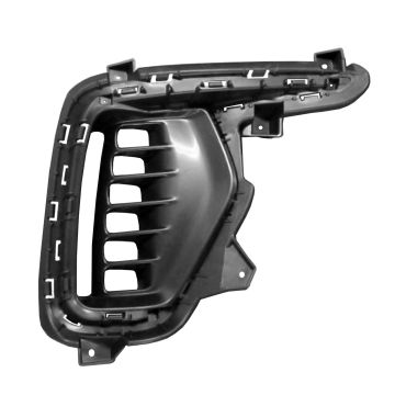 Bumper Insert Front Right Fog Lamp Opening Cover w/o Fog Lamps for Hyundai Santa Fe Santa Fe XL
