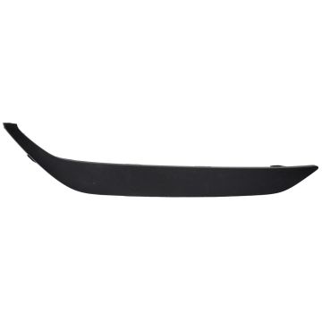 Bumper Insert Front Right Fog Lamp Opening Lower Cover Matte Black for Hyundai Tucson 2016-2018