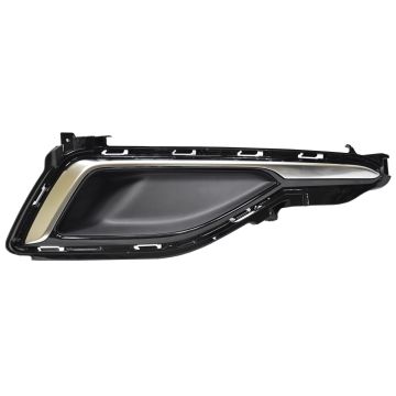 Bumper Insert Front Right Standard Bumper w/o Daytime Running Lamps Fog Lamp Opening Cover for Hyundai Sonata 2015-2017