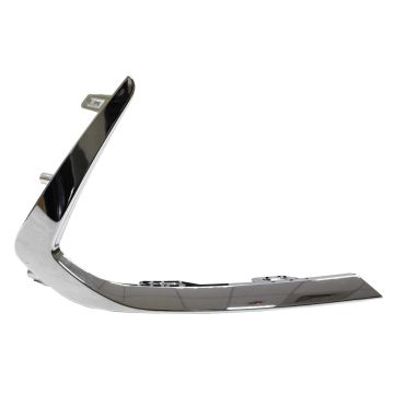 Bumper Cover Molding Front Right Outer Trim Chrome for Hyundai Sonata Preferred SE 2020-2022