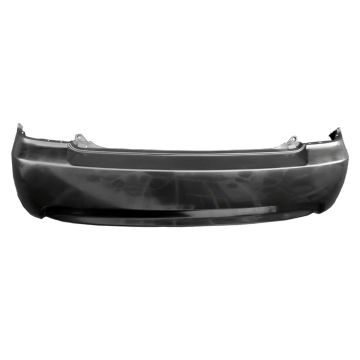 Bumper Cover Rear Primed for Hyundai Accent Hatchback 2007-2011