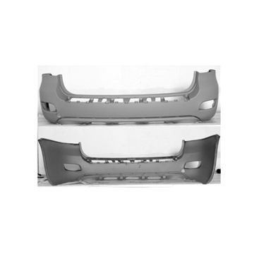 Bumper Cover Rear for Hyundai Santa Fe 2007-2009
