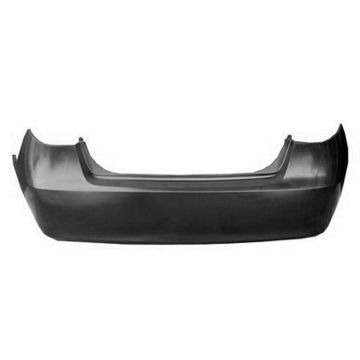 Bumper Cover Rear Primed CAPA for Hyundai Elantra Sedan 2007-2010