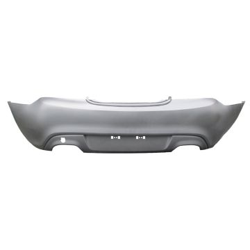 Bumper Cover Rear w/o Smart Key w/o Park Assist System Primed for Hyundai Genesis Coupe 2010-2016
