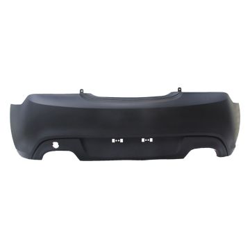 Bumper Cover Rear w/o Smart Key w/o Park Assist System Primed CAPA for Hyundai Genesis Coupe 2010-2016