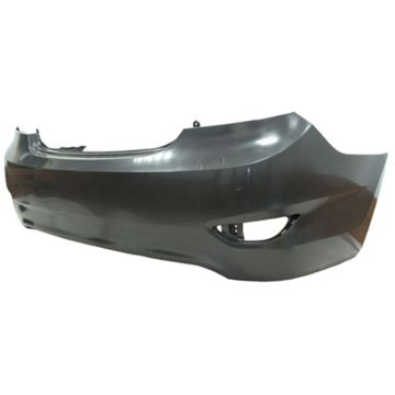 Bumper Cover Rear Primed for Hyundai Accent Hatchback 2012-2017