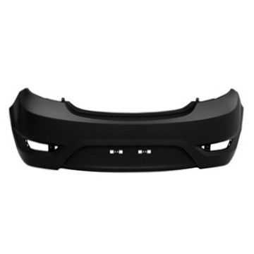 Bumper Cover Rear Primed CAPA for Hyundai Accent Hatchback 2012-2017
