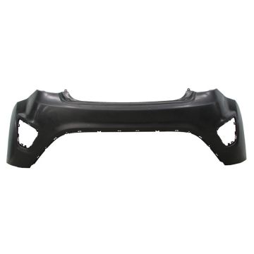Bumper Cover Rear w/o Rear Object Sensors Primed for Hyundai Veloster 2013-2017
