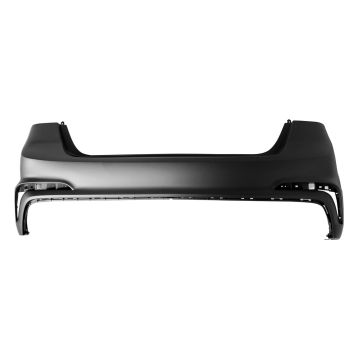 Bumper Cover Rear w/o Parking Sensors Primed CAPA for Hyundai Elantra Sedan Sport Sport Tech 2017-2018