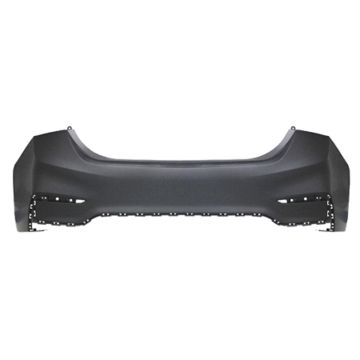 Bumper Cover Rear Primed CAPA for Hyundai Accent Sedan 2018-2022