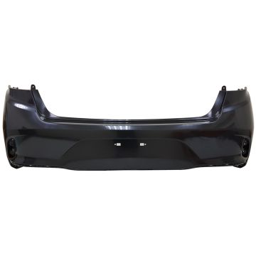 Bumper Cover Rear w/o Park Assist System w/o Rear Object Sensors Primed for Hyundai Sonata Hybrid Limited Hybrid SE Plug-In Hybrid Plug-In Hybrid Limited Hybrid GL Hybrid GLS Plug-In Hybrid Ultimate Hybrid Ultimate Hybrid Luxury Hybrid Preferred 2018-2019