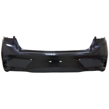 Bumper Cover Rear w/Rear Object Sensors Primed for Hyundai Sonata Hybrid Limited Hybrid SE Plug-In Hybrid Plug-In Hybrid Limited Hybrid GL Hybrid GLS Plug-In Hybrid Ultimate Hybrid Ultimate Hybrid Luxury Hybrid Preferred 2018-2019