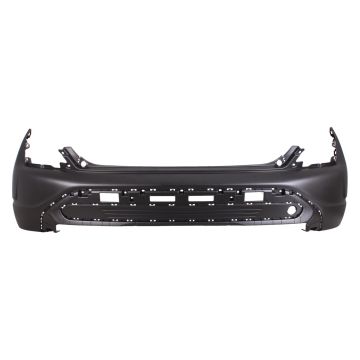 Bumper Cover Rear w/o Parking Sensors Primed CAPA for Hyundai Kona Limited 2022-2023