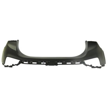 Bumper Cover Rear Upper Primed CAPA for Hyundai Santa Fe 2019-2020