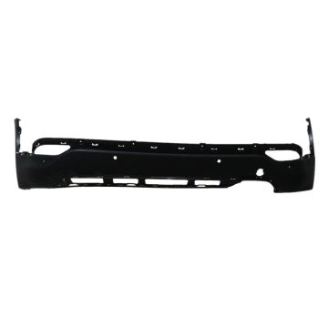 Bumper Cover Rear Lower w/Park Assist Sensors w/o Blind Spot Detection for Hyundai Santa Fe Sport 2013-2016