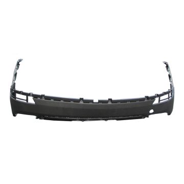 Bumper Cover Rear Lower w/o Parking Sensors Textured CAPA for Hyundai Santa Fe 2013-2016