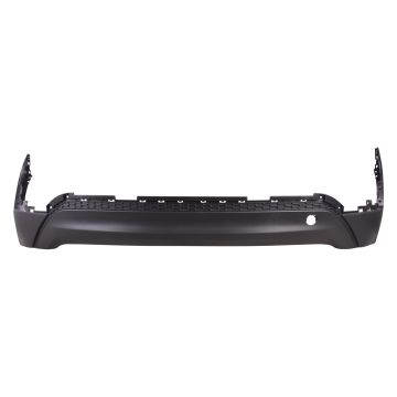 Bumper Cover Rear Lower 1 Piece Type w/o Blind Spot Detection Primed CAPA for Hyundai Tucson 2016-2018