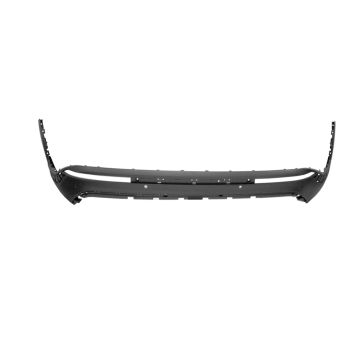 Bumper Cover Rear Lower w/Chrome Skid Plate w/Skid Plate w/o Parking Sensors Primed CAPA for Hyundai Santa Fe Preferred Urban Hybrid SEL Premium Hybrid Blue Hybrid Limited 2021-2023
