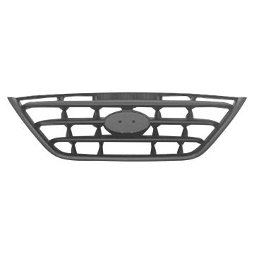 Grille Assembly w/Fog Lamps Black for Hyundai Elantra GT 2004-2006