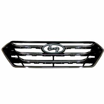Grille Assembly Grille Only for Hyundai Santa Fe Sport 2013-2016
