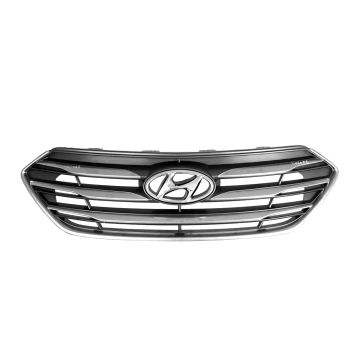 Grille Assembly w/o Front View Camera CAPA for Hyundai Santa Fe Sport 2017-2018