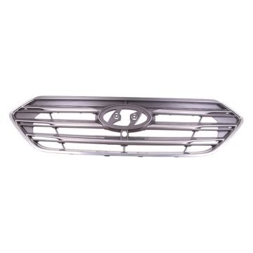 Grille Assembly w/Front View Camera CAPA for Hyundai Santa Fe Sport 2017-2018