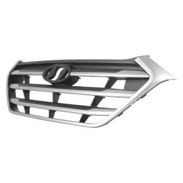 Grille Assembly w/o Pedestrian Recognition From 5-16-16 for Hyundai Tucson 2017-2018