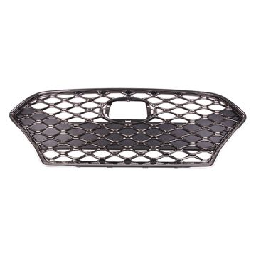 Grille Assembly w/Intelligent Cruise Control Sport Type for Hyundai Sonata Sport Sport 2.0T Limited 2.0T 2.0T Sport 2018-2019