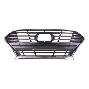 Grille Assembly w/Intelligent Cruise Control Standard Type for Hyundai Sonata Limited Eco Limited 2.0T GL SE SEL GLS 2018-2019