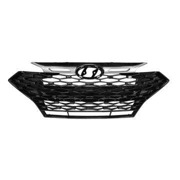 Grille Assembly w/o Intelligent Cruise Control Korea Built for Hyundai Elantra Sport 2019-2020