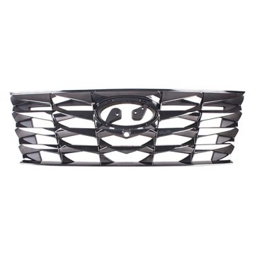 Grille Assembly for Hyundai Tucson Limited Limited Hybrid Ultimate Hybrid 2022-2024