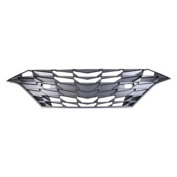 Grille Assembly w/o Radar Cruise Control CAPA for Hyundai Elantra 2021-2023