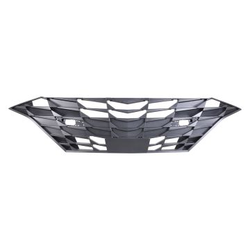 Grille Assembly w/Radar Cruise Control Black for Hyundai Elantra 2021-2023