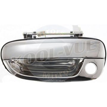 Exterior Door Handle Front Left Black for Hyundai Accent 2000-2006