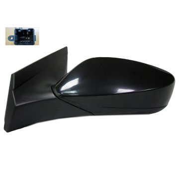 Door Mirror Assembly Left Power Non-Heated w/o Signal Lamps for Hyundai Accent 2012-2017