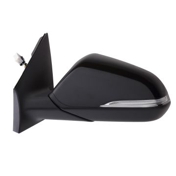 Door Mirror Assembly Left Power Heated w/o Blind Spot Detection w/Signal Lamp for Hyundai Sonata 2015-2017